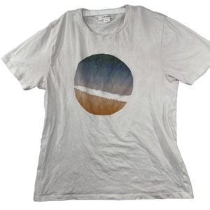 Frame Men's T-Shirt‎ Short Sleeve Classic Fit Crew Neck Pocket Tee Small